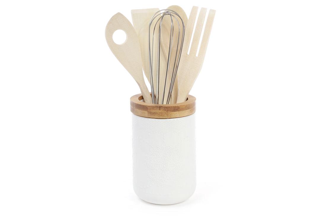 Подставка для кухонных принадлежностей BonaDi Naturel (289-248)