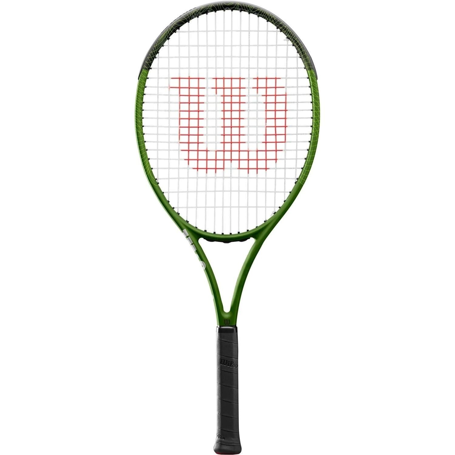 Ракетка для тенниса детская Wilson BLADE FEEL COMP JR 26 Зелено-черный (WR125210)