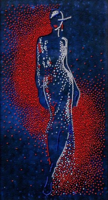 Вышивка бисером Леди страсть 21х42 см (ТН-1331)