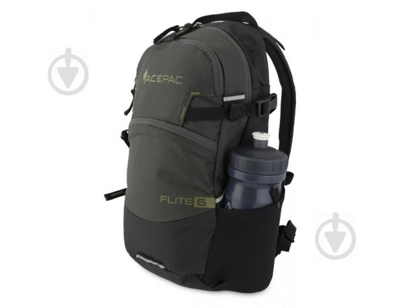 Велорюкзак дитячий Acepac Flite 6 Чорний - фото 10