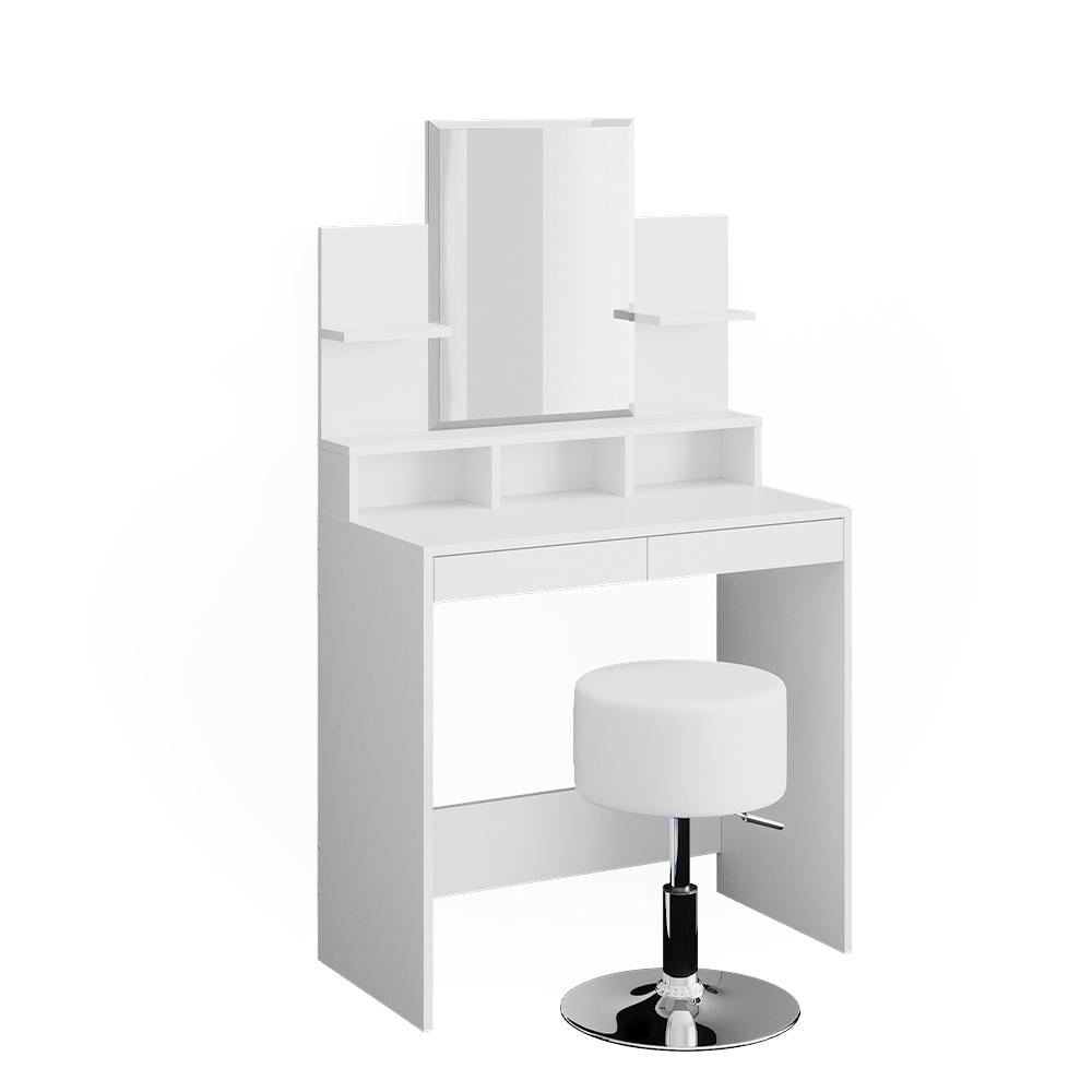 Туалетный столик Vicco Ania со стулом Белый