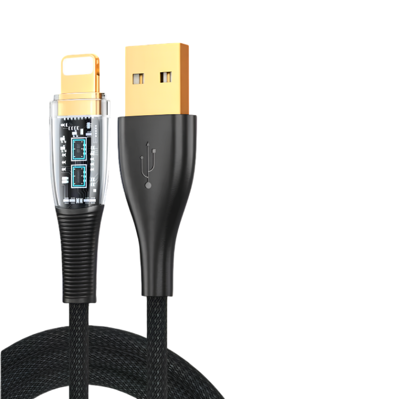 Кабель зарядный UWarmSof USB to Lightning 1,2 м Черный (ea7ee19c)