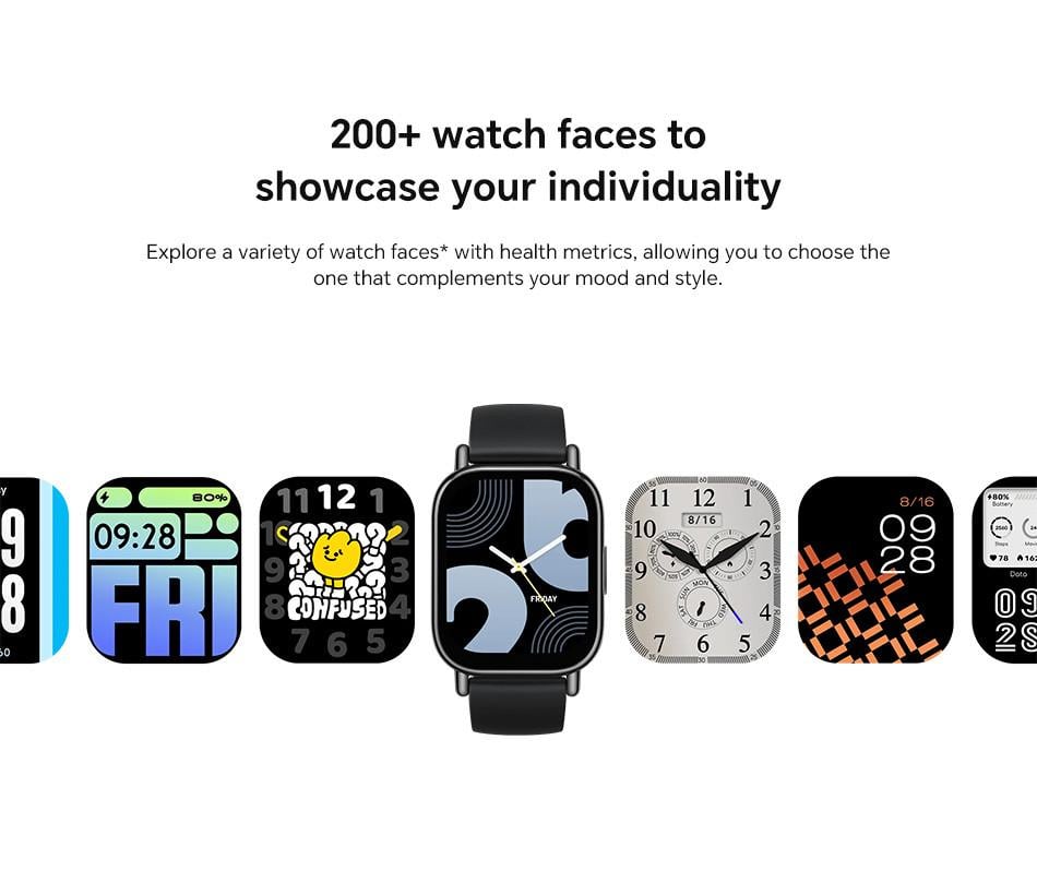 Смарт-годинник Redmi Watch 5 Lite Black (25397318) - фото 5 Смарт-годинник Redmi Watch 5 Lite Black (25397318) - фото 5