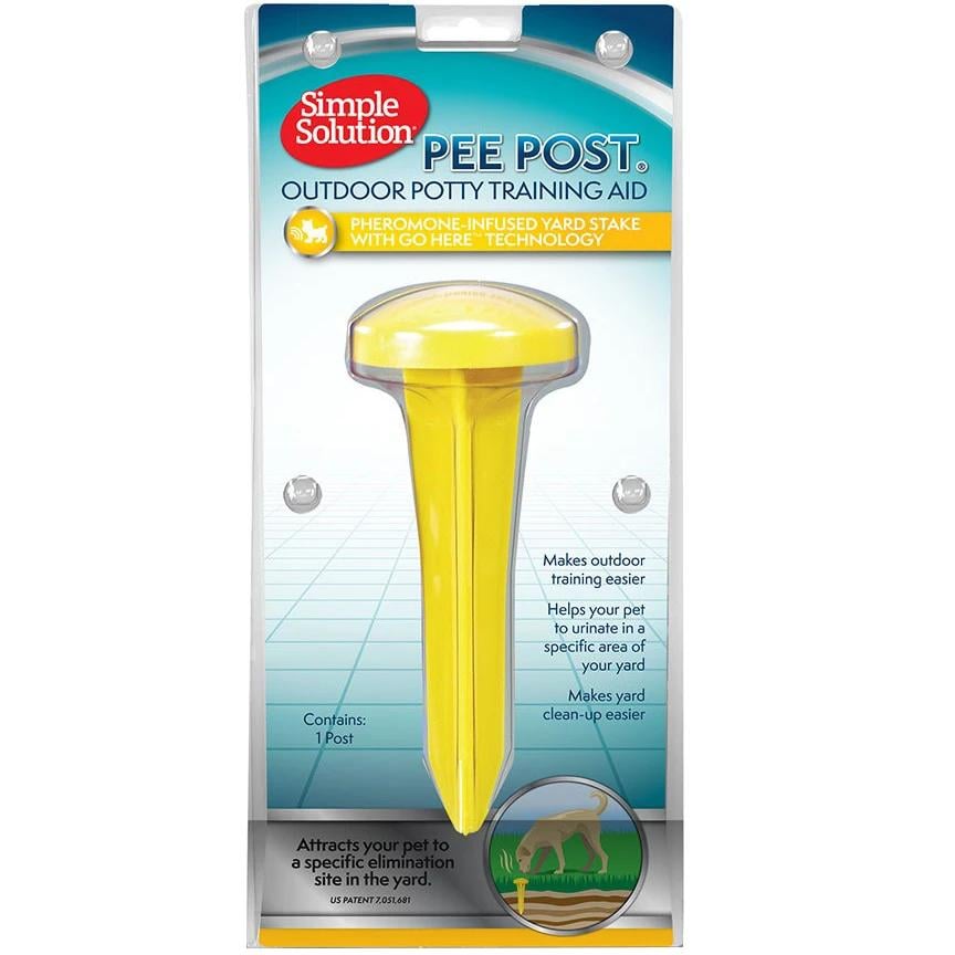 Пи пост Simple Solution Pee Post Pheromone-Treated Yard Stake для приучения собак к туалету в определенном месте 1 шт. (ss13000) Пи пост Simple Solution Pee Post Pheromone-Treated Yard Stake для приучения собак к туалету в определенном месте 1 шт. (ss13000)