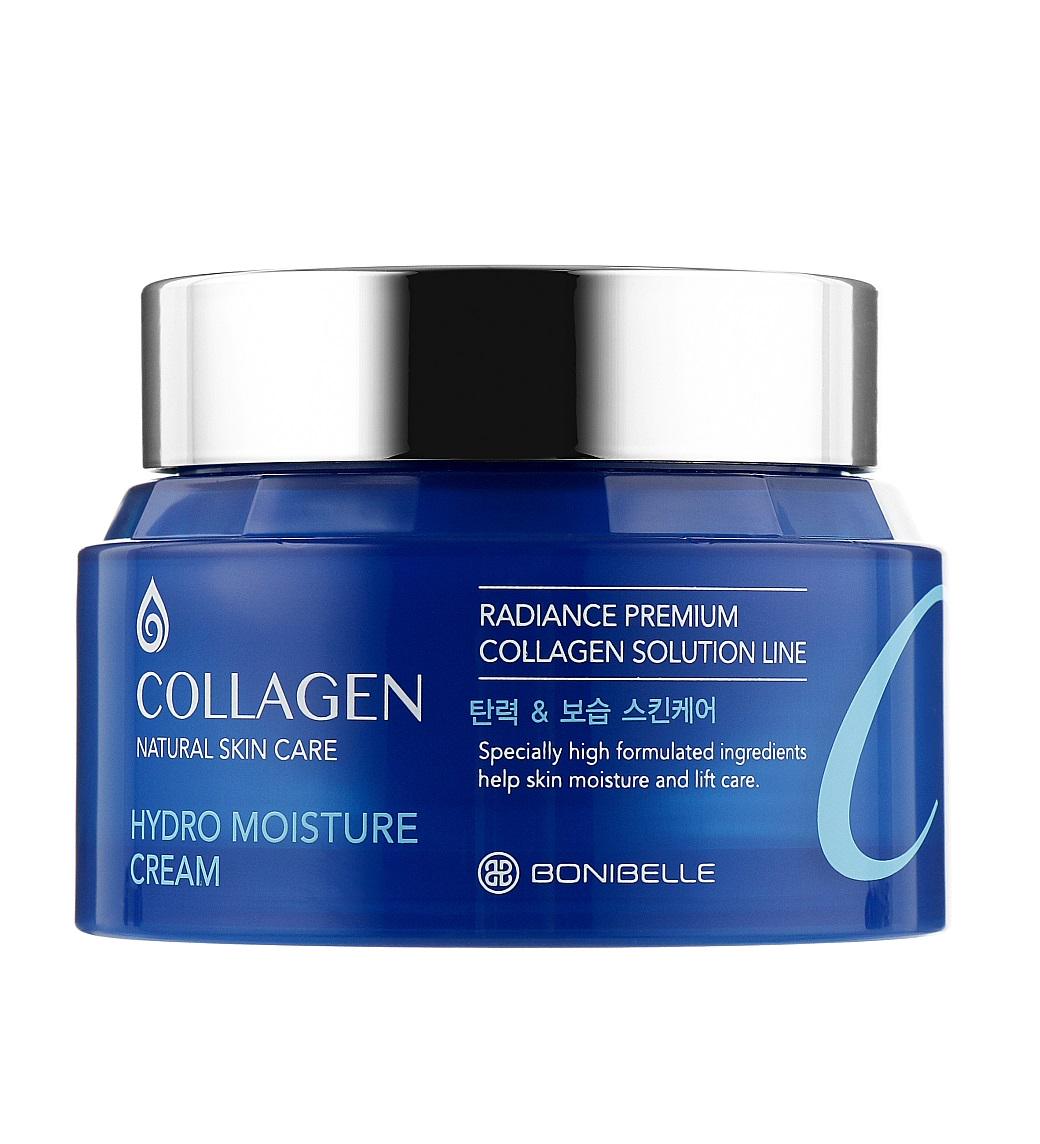 Крем для лица Enough Коллаген Collagen Hydro Moisture Cream Bonibelle 80 мл (8809474498083)