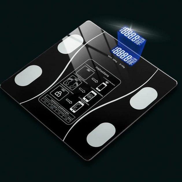 Весы напольные электронные Scale one A-8003 до 180 кг платформенные с ЖК дисплеем - фото 4 Весы напольные электронные Scale one A-8003 до 180 кг платформенные с ЖК дисплеем - фото 4