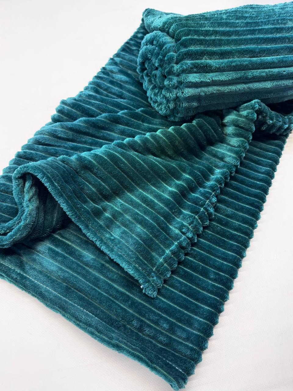 Плед Шарпей 150x200 см Изумрудный (32614465)