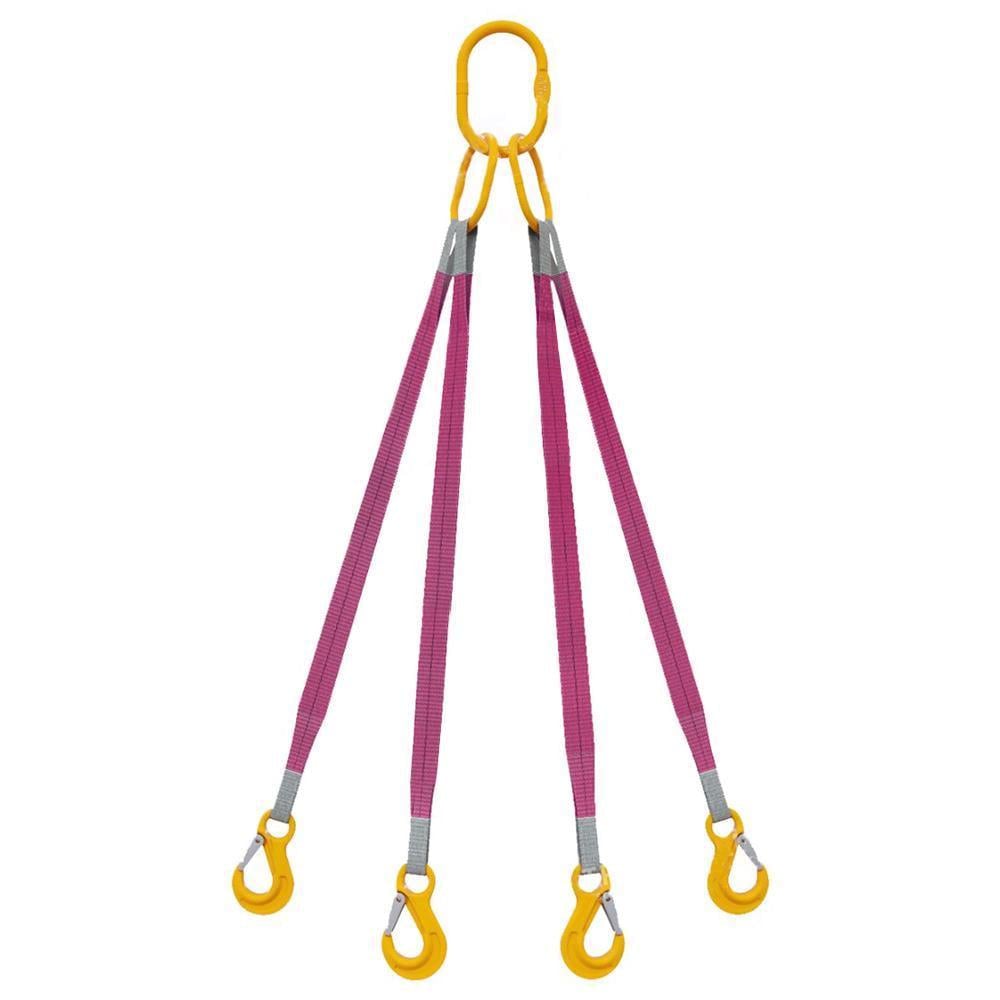 Строп текстильный четырехветочный LIFTEC 4СТ 12,5 т 7000 мм (2151210) - фото 1 Строп текстильный четырехветочный LIFTEC 4СТ 12,5 т 7000 мм (2151210) - фото 1