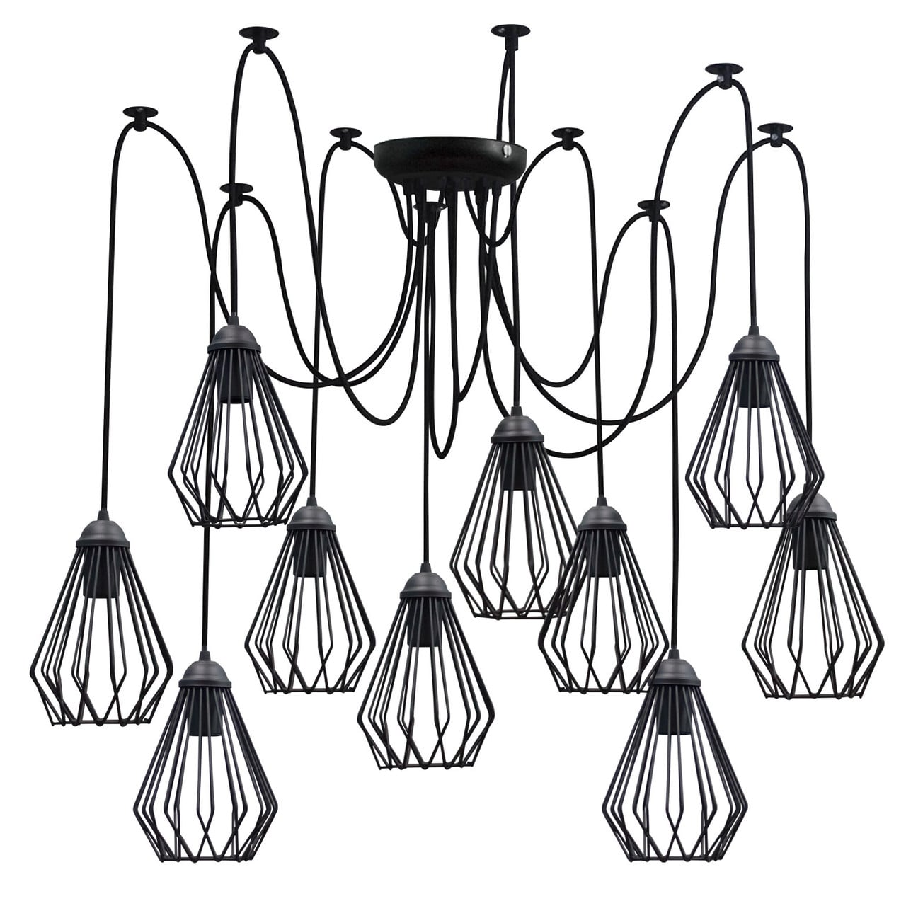 Люстра-паук MSK ELECTRIC Silvia NL 05371-10