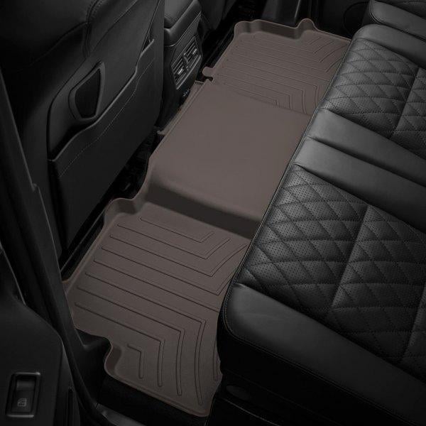 Коврики WeatherTech в салон BMW X3 2011-17/X4 2014-18 с бортиком задние 2 шт. Коричневый (473312)