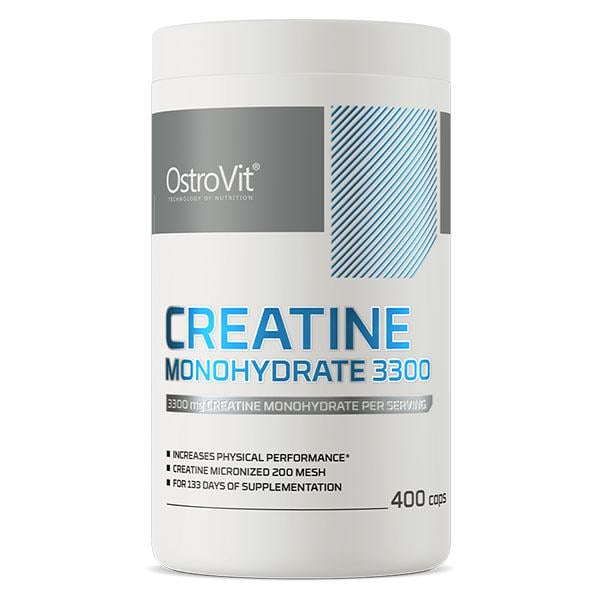 Креатин моногідрат OstroVit Creatine Monohydrate 3300 400 капс. (000024960)