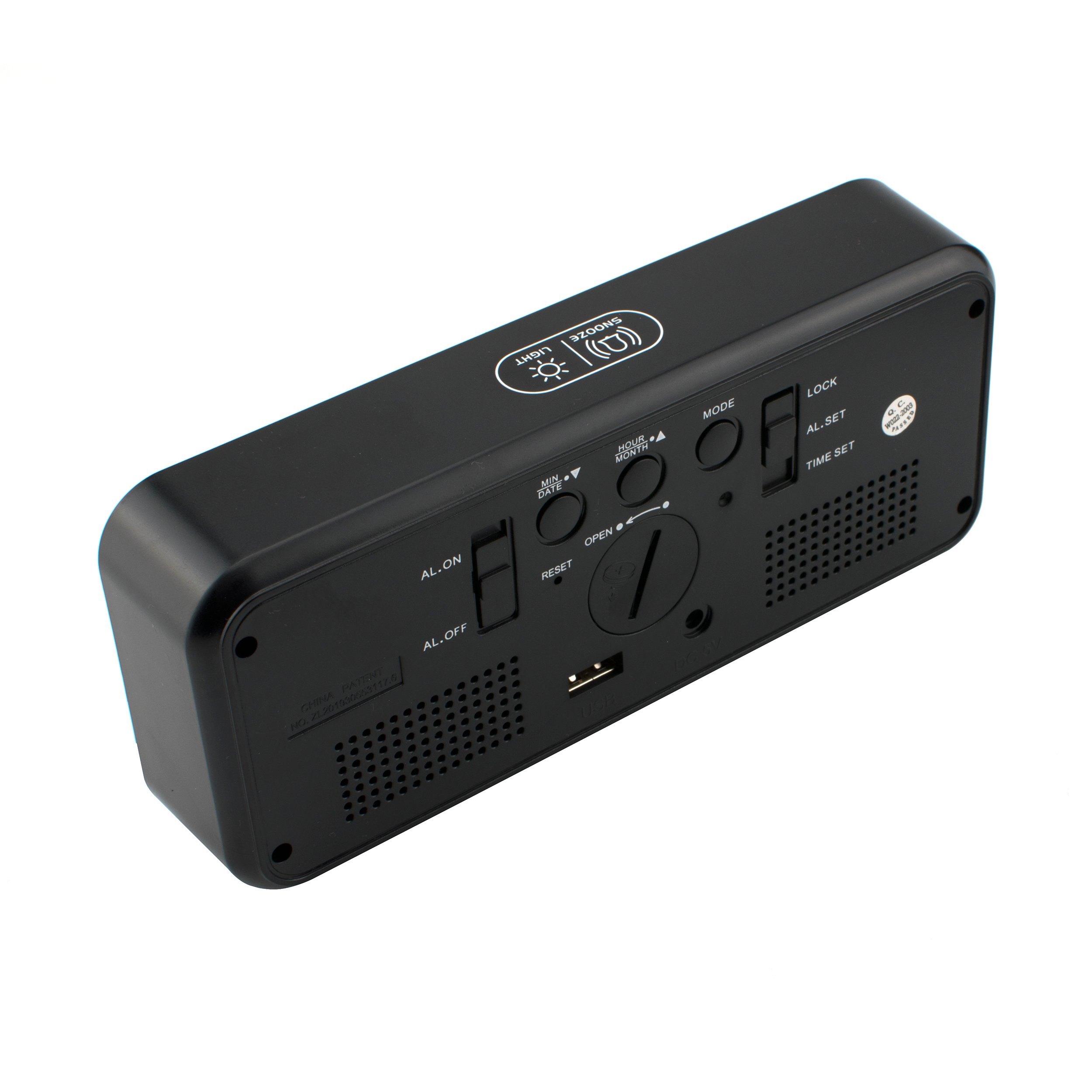 Годинник настільний дзеркальний DT-6508 - фото 4