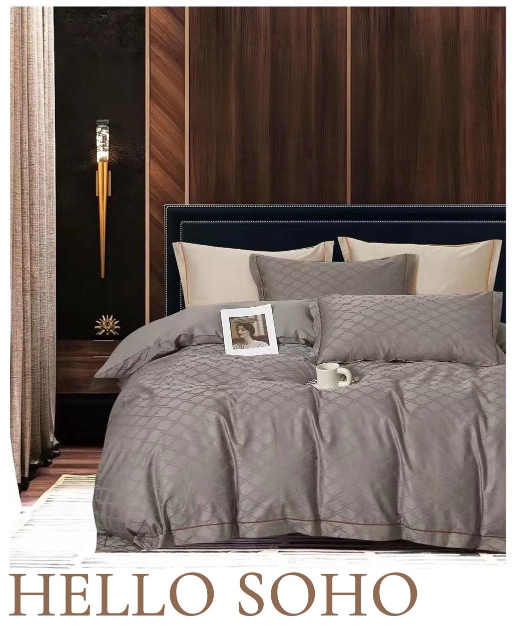 Комплект постельного белья Soho Евро outique 200x230 см Rhombus Latte (UG-A130109) - фото 2 Комплект постельного белья Soho Евро outique 200x230 см Rhombus Latte (UG-A130109) - фото 2