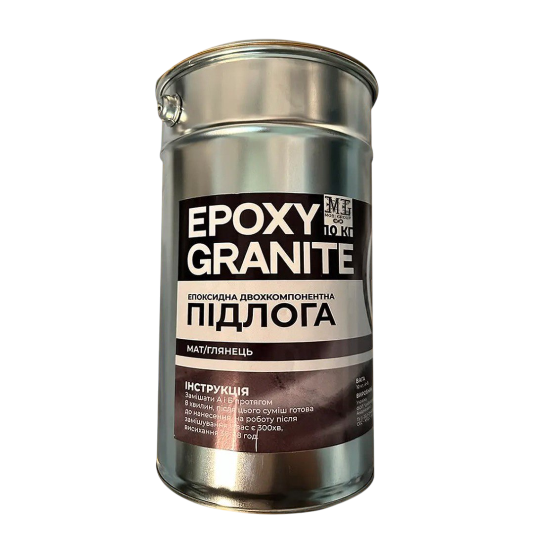 Епоксидна підлога наливна Granitte 4,5 кг Білий (22791290)