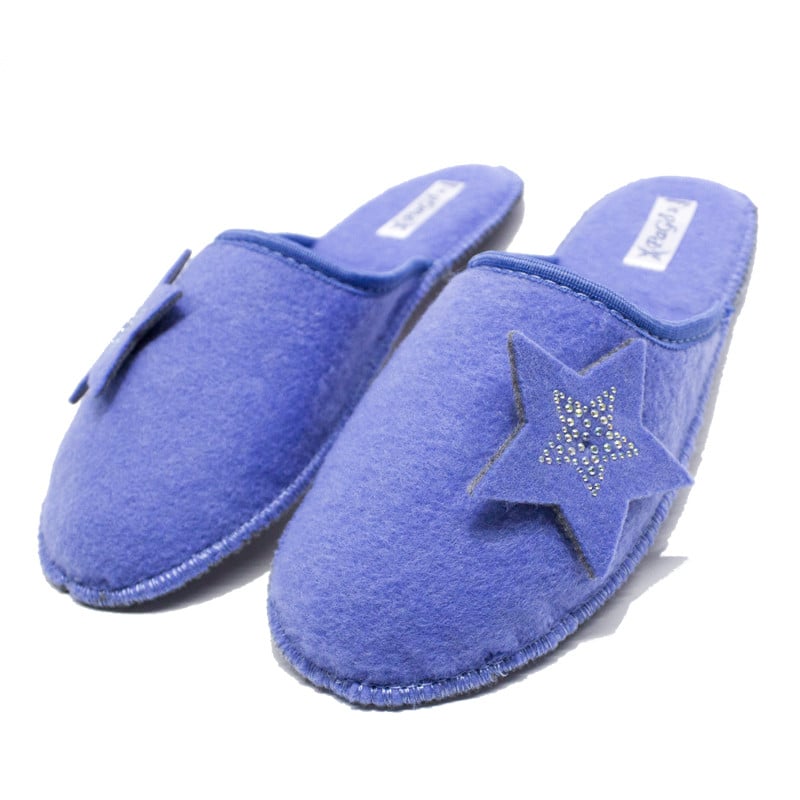 Капці домашні PaGo Star 38 Блакитний