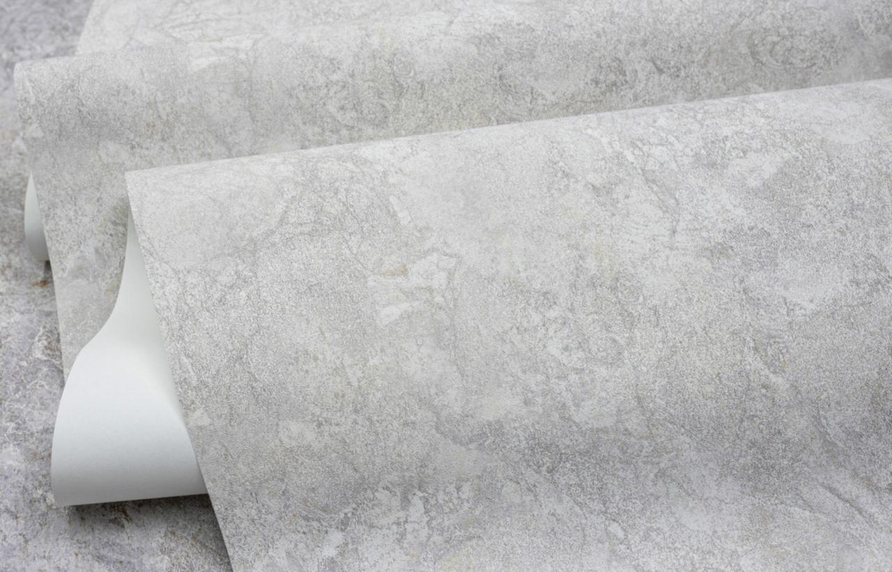 Обои флизелиновые SINTRA Travertino Volume UNI 526118 фон винил горячего тиснения 1,06х10,05 м Серый Обои флизелиновые SINTRA Travertino Volume UNI 526118 фон винил горячего тиснения 1,06х10,05 м Серый