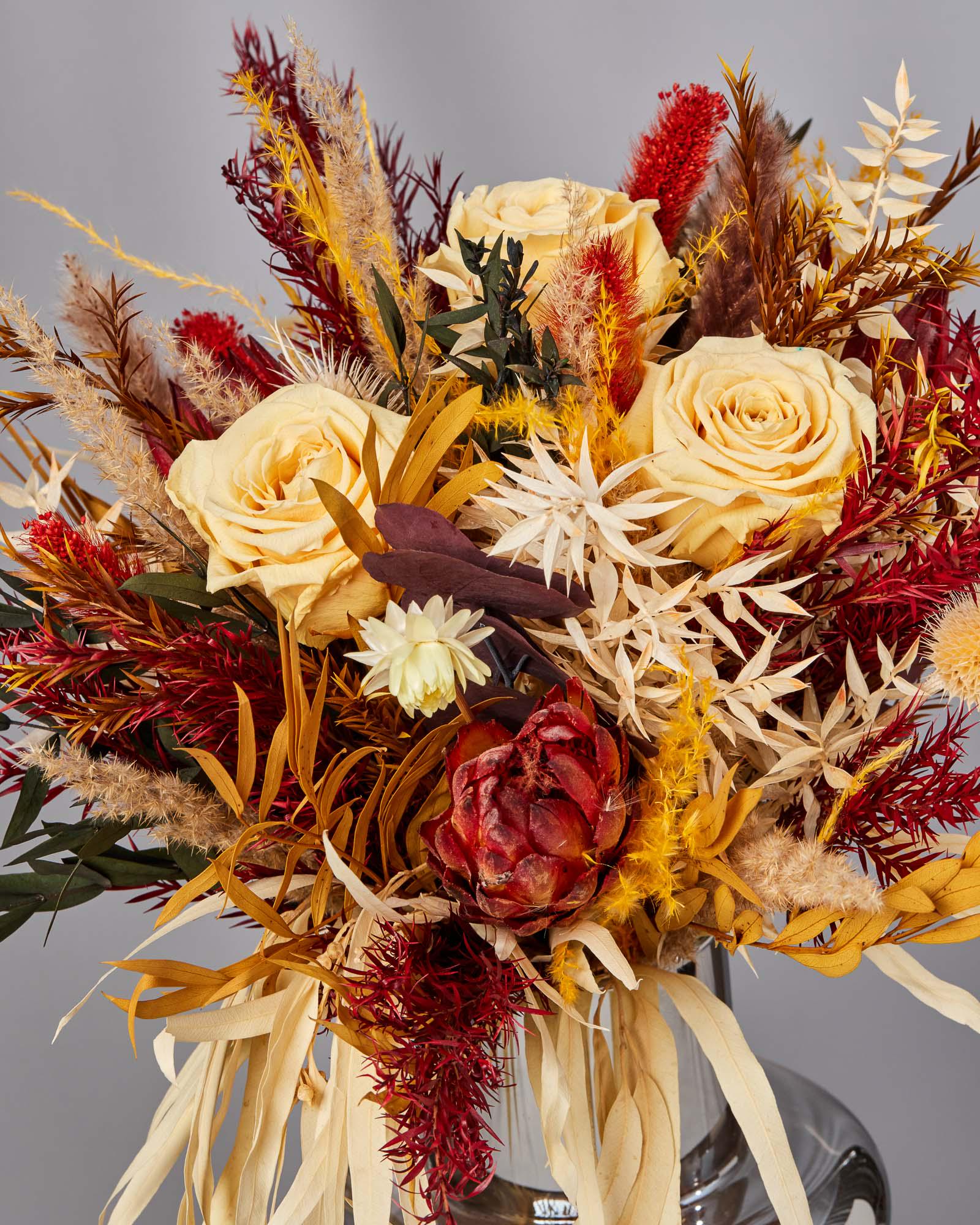 Букет Осінній блюз XS 15х25 см (1653783923) - фото 2