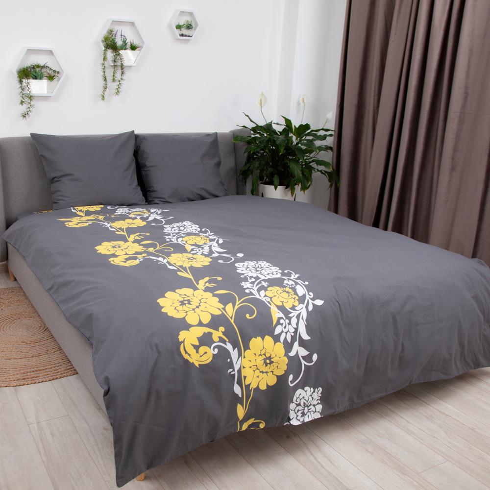 Комплект постельного белья ТЕП Soft Dreams Flora евро 200х220 см наволочки 2x70х70 см (18761)