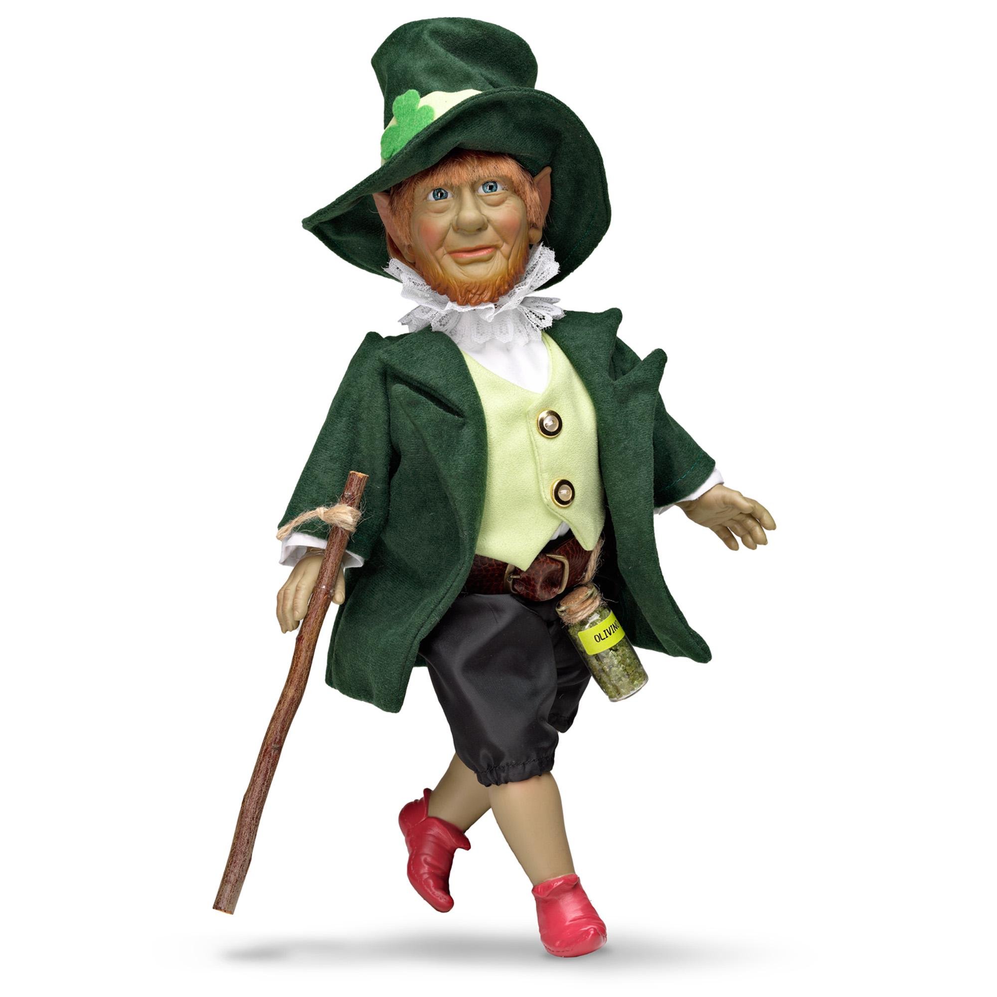 Лялька іспанська ельф кловер прогрес талісман ручного розпису lamagik klover progreso в подарунковій упаковці 38 см