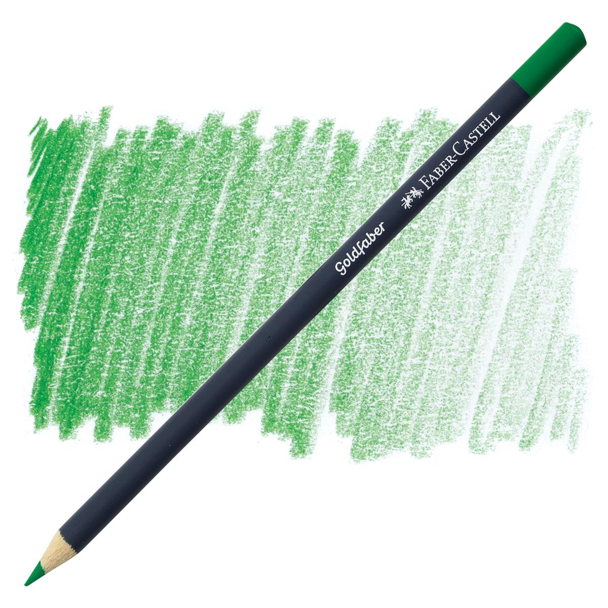 Карандаш цветной Faber-Castell GoldFaber 266 Permanent Green (114796)