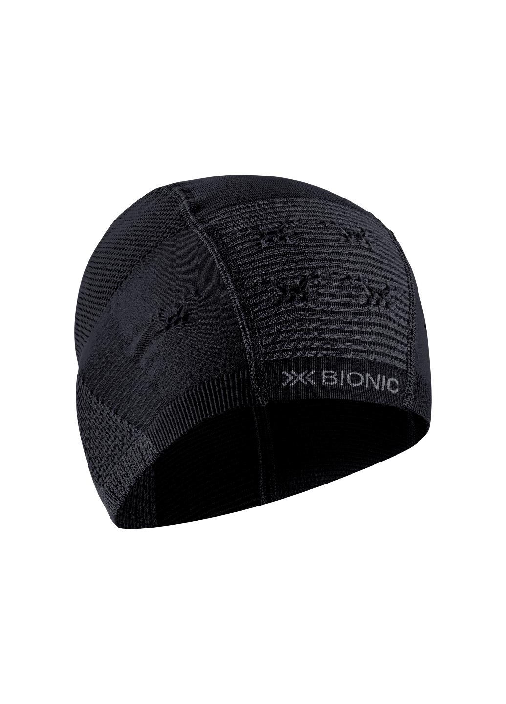 Шапка тонкая X-Bionic Helmet Cap AC-YA03W24U-B034X Black/Grey