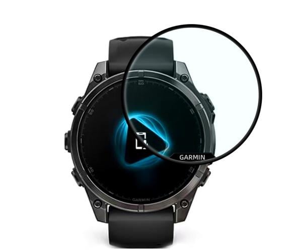 Защитное стекло противоударное SoftGlass Full Cover P ммA для Garmin Fenix 8 47 мм Black Защитное стекло противоударное SoftGlass Full Cover P ммA для Garmin Fenix 8 47 мм Black