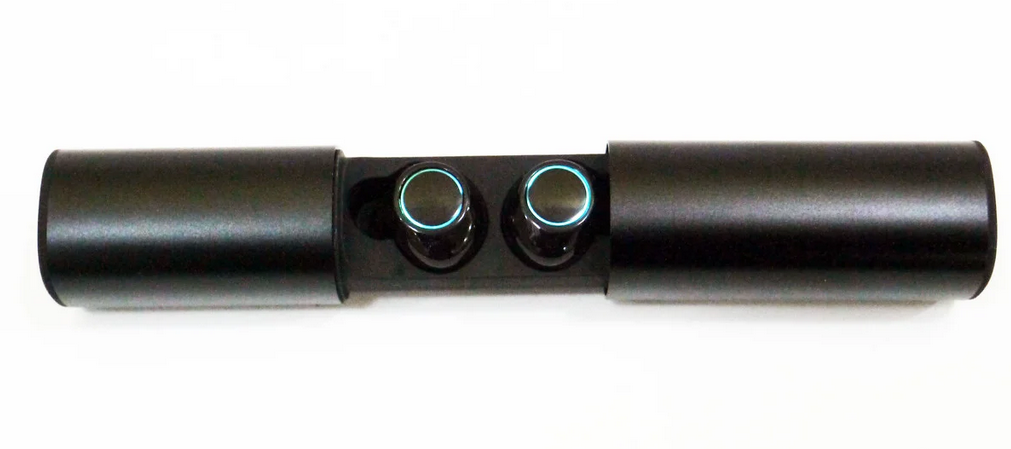 Наушники беспроводные TWS S2 Bluetooth 4.2 с зарядным кейсом Черный (13189)