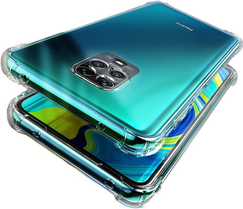 Прозрачный чехол Ultra Air для MultiCam Xiaomi Redmi Note 9 Pro (усиленный углами) (14736)