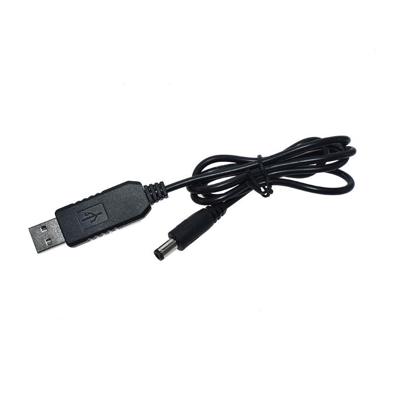 Перехідник для вай фай роутера від павербанка USB DC 5,5x2,1 мм 12 V (0d58ec6c)