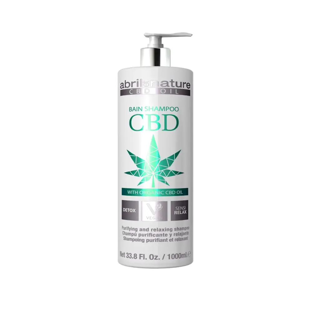 Шампунь з конопляною олією Abril et Nature CBD Oil Bain Shampoo 1000 мл
