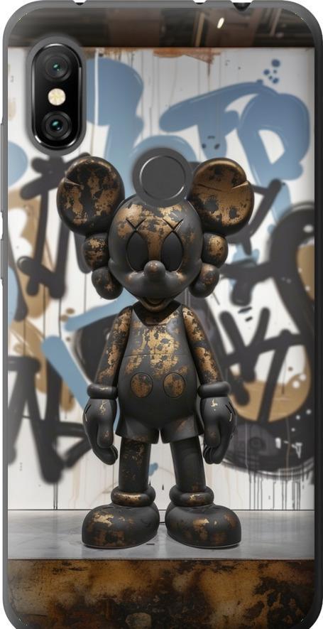 Чохол на Xiaomi Redmi Note 6 Pro Bronze kaws v2 (6098u-1551-42517)