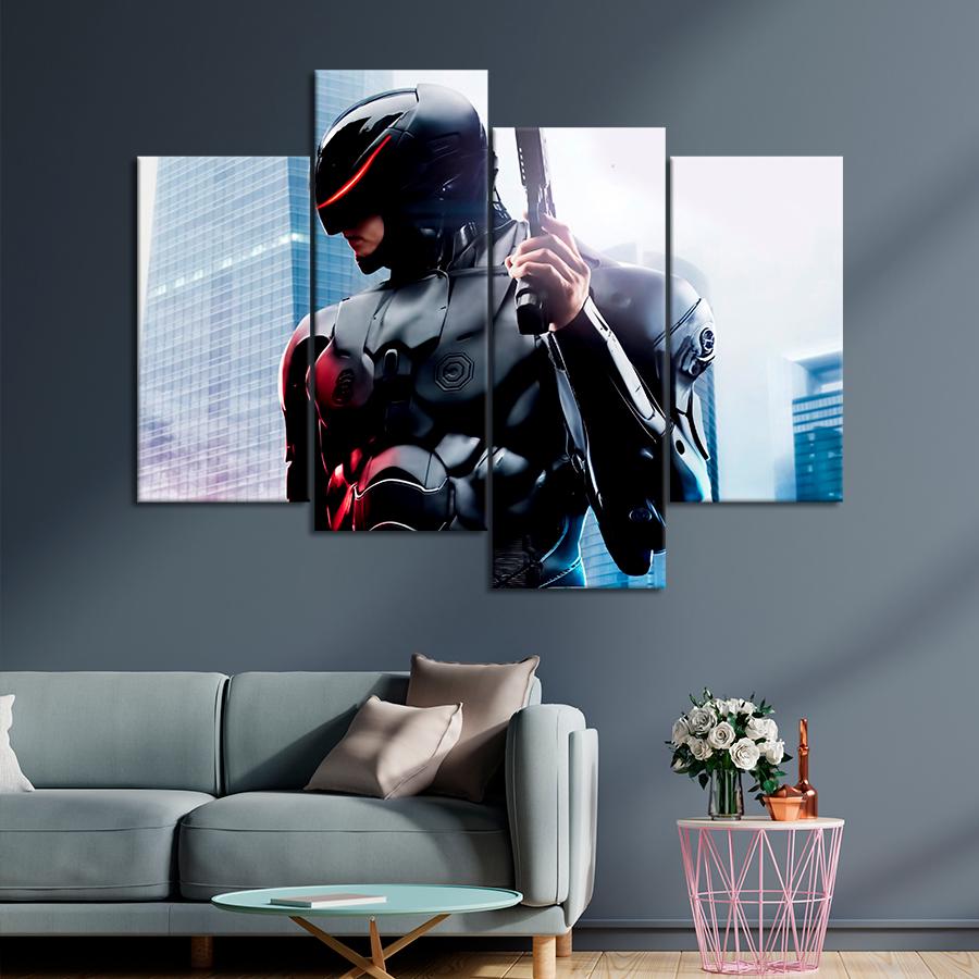 Настенний декор Алекс Мёрфи / Робокоп 149x106 см (A84-4)