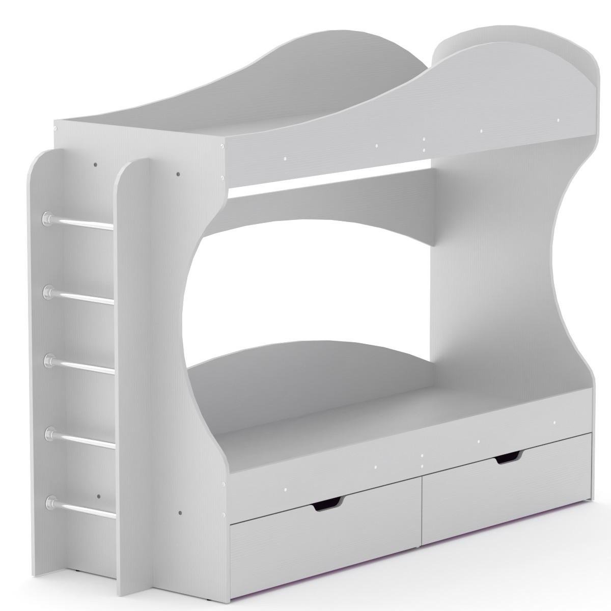 Ліжко двоярусне Компаніт 70x190 см Німфея альба (26889635) - фото 1 Ліжко двоярусне Компаніт 70x190 см Німфея альба (26889635) - фото 1