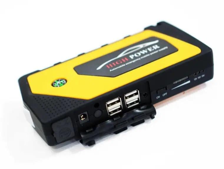 Устройство пусковое с компрессором для авто Jump Starter 8399 9980 mAh 600 А Balck/Orange (608134) - фото 4 Устройство пусковое с компрессором для авто Jump Starter 8399 9980 mAh 600 А Balck/Orange (608134) - фото 4