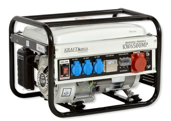 Генератор бензиновий Kraft&Dele KW-6500MP (KD-105)