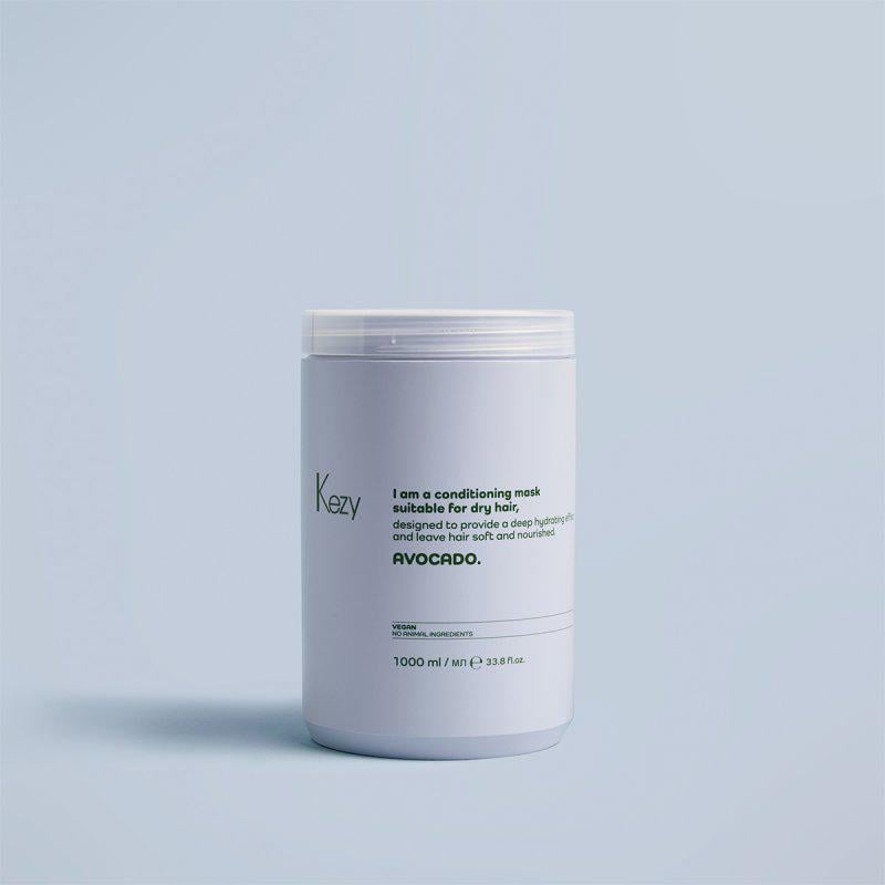 Маска для сухих волос Kezy Avocado Mask липидная 1000 мл (99017)