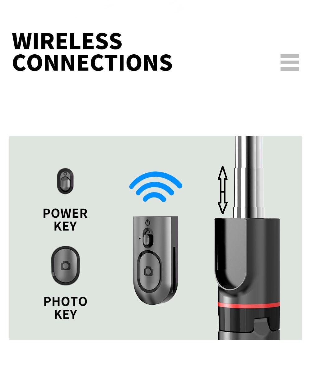 Штатив з пультом UKC L13 (25397443) - фото 4 Штатив з пультом UKC L13 (25397443) - фото 4