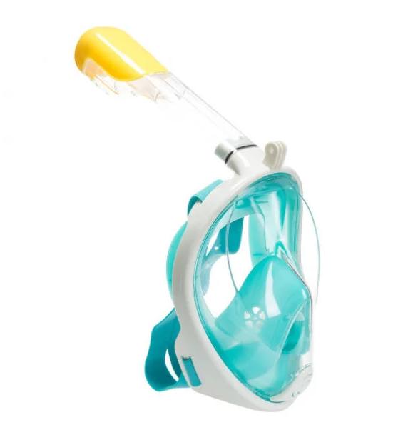 Маска для снорклинга и дайвинга Tribord Easy breath р. S-M Бирюзовый