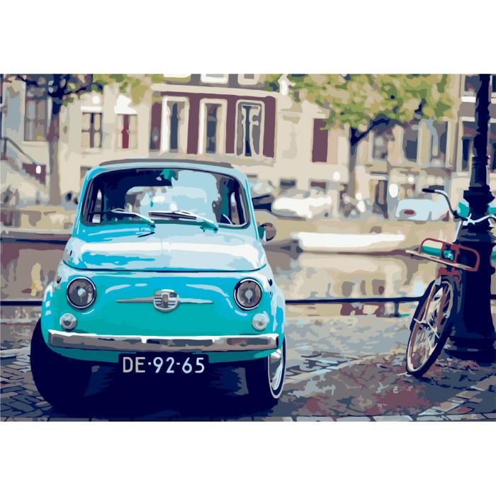 Картина по номерам Идейка "По улицам города" 35х50 см (skl-КНО2156)