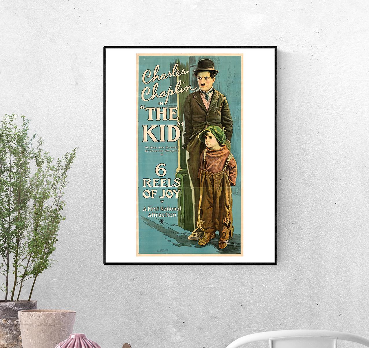 Постер Малыш 1921 г. Режиссёр Чарльз Чаплин формат А-4 (Afisha1900017_Poster)