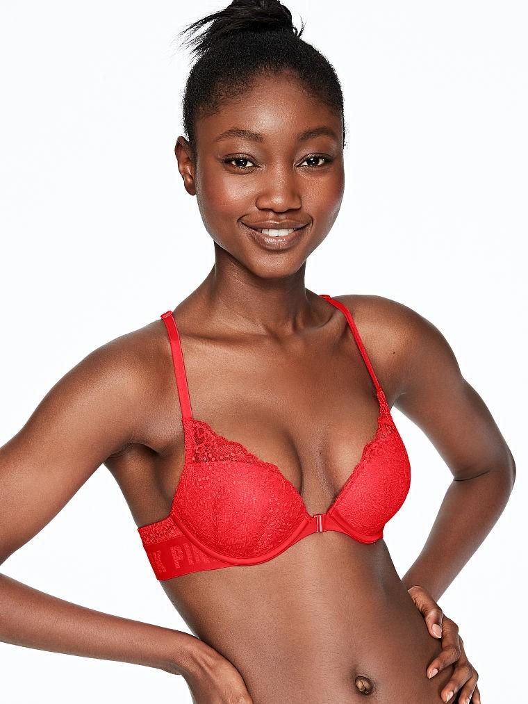 Бюстгальтер Victoria's Secret 397-948 Push-up 75С Червоний (1-54) - фото 1