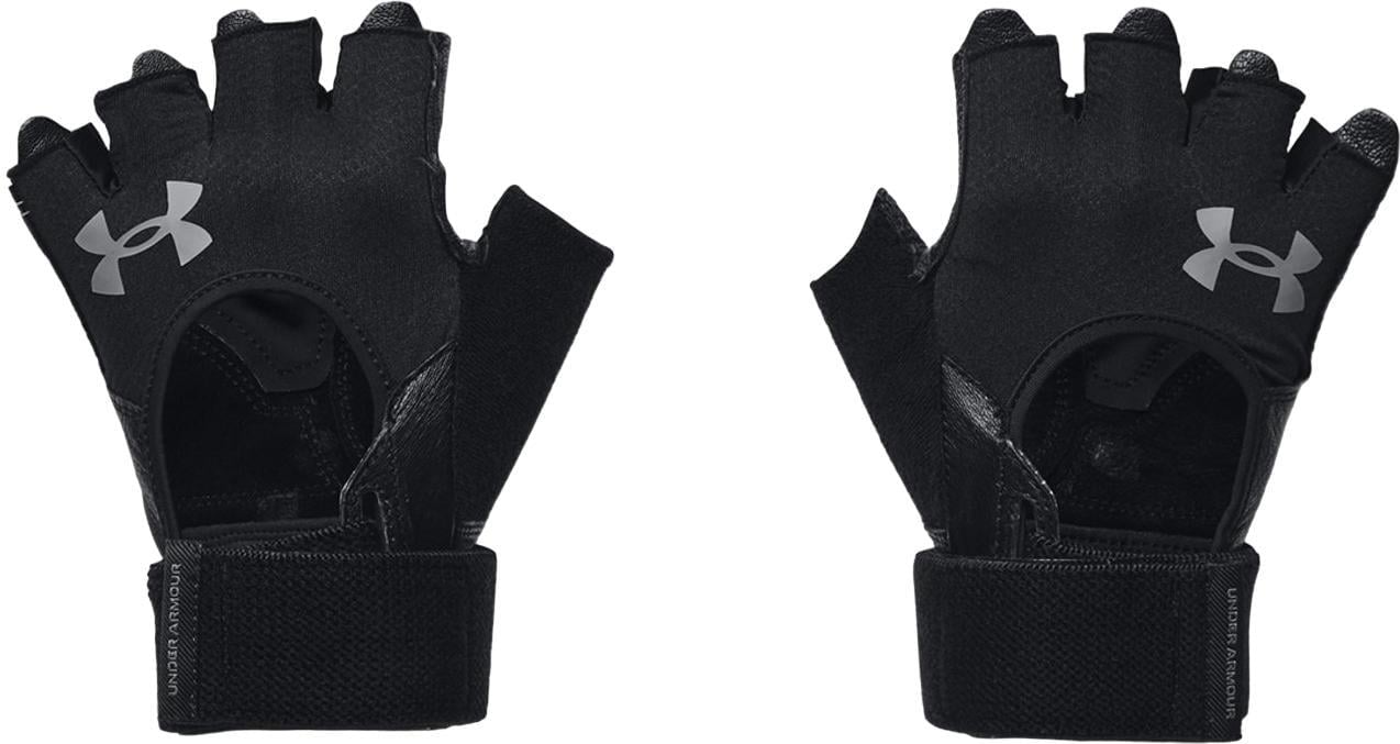 Рукавички для важкої атлетики Under Armour WEIGHTLIFTING GLOVES L Чорний (1369830-001)