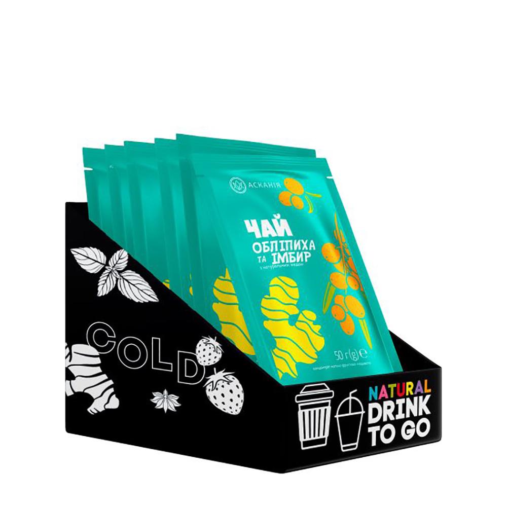 Напій концентрований Асканія чай обліпиха та імбир 12 саше по 50 г - фото 3 Напій концентрований Асканія чай обліпиха та імбир 12 саше по 50 г - фото 3
