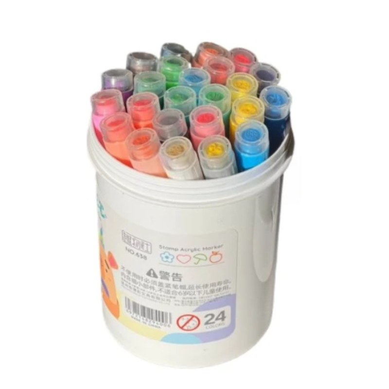 Маркеры акварельные 24 цвета (25880340) - фото 6 Маркеры акварельные 24 цвета (25880340) - фото 6