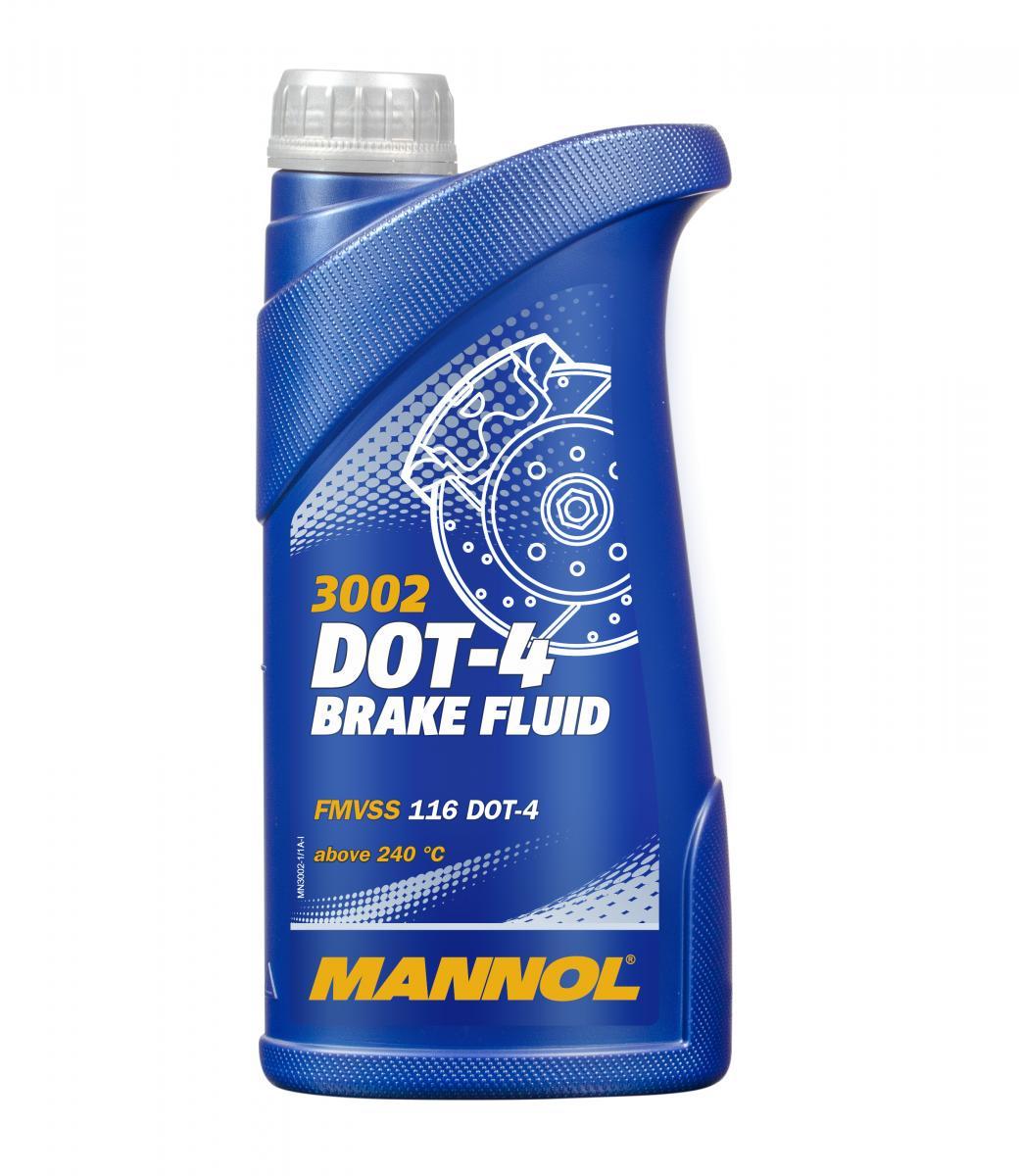 Тормозная жидкость Mannol 3002 Brake Fluid DOT-4 910 г (MN3002-1)