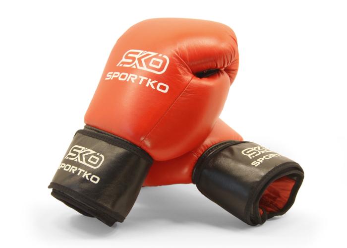 Перчатки боксерские SPORTKO ПК1-16-OZ Красный