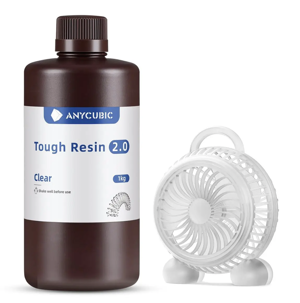 Фотополімерна смола Anycubic Tough Resin 2.0 Clear (SRX2CL-101A)