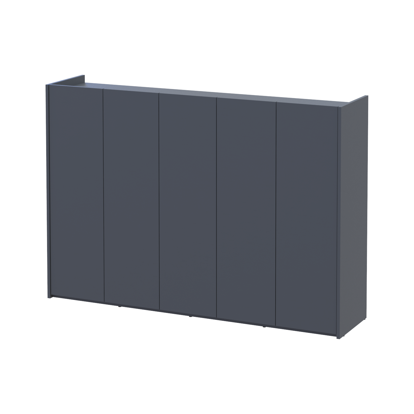 Тумба для обуви Doros Кассель 5 ДСП 159х40х110 см Графит (41516219) (41516219)