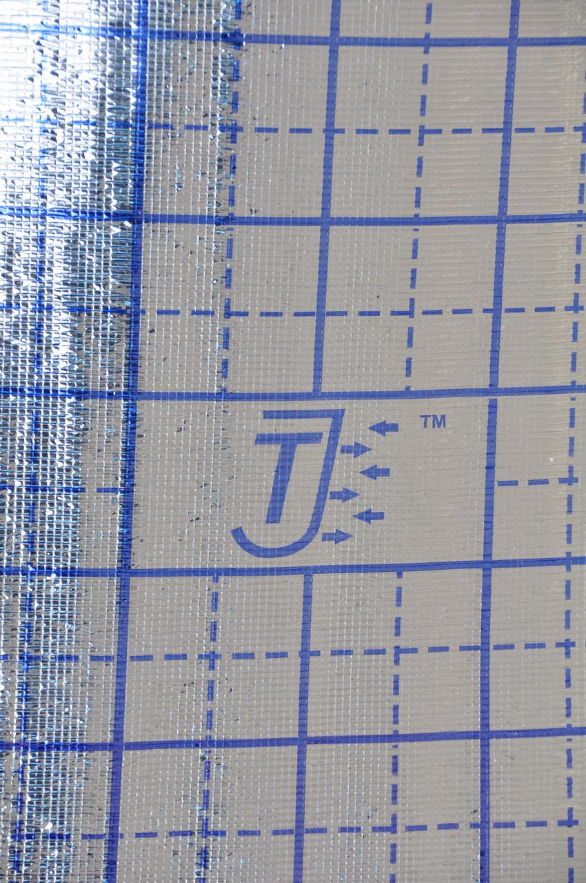 Спінений поліетилен Termoizol товщина 4 мм металізований РЕТ з розміткою теплої підлоги