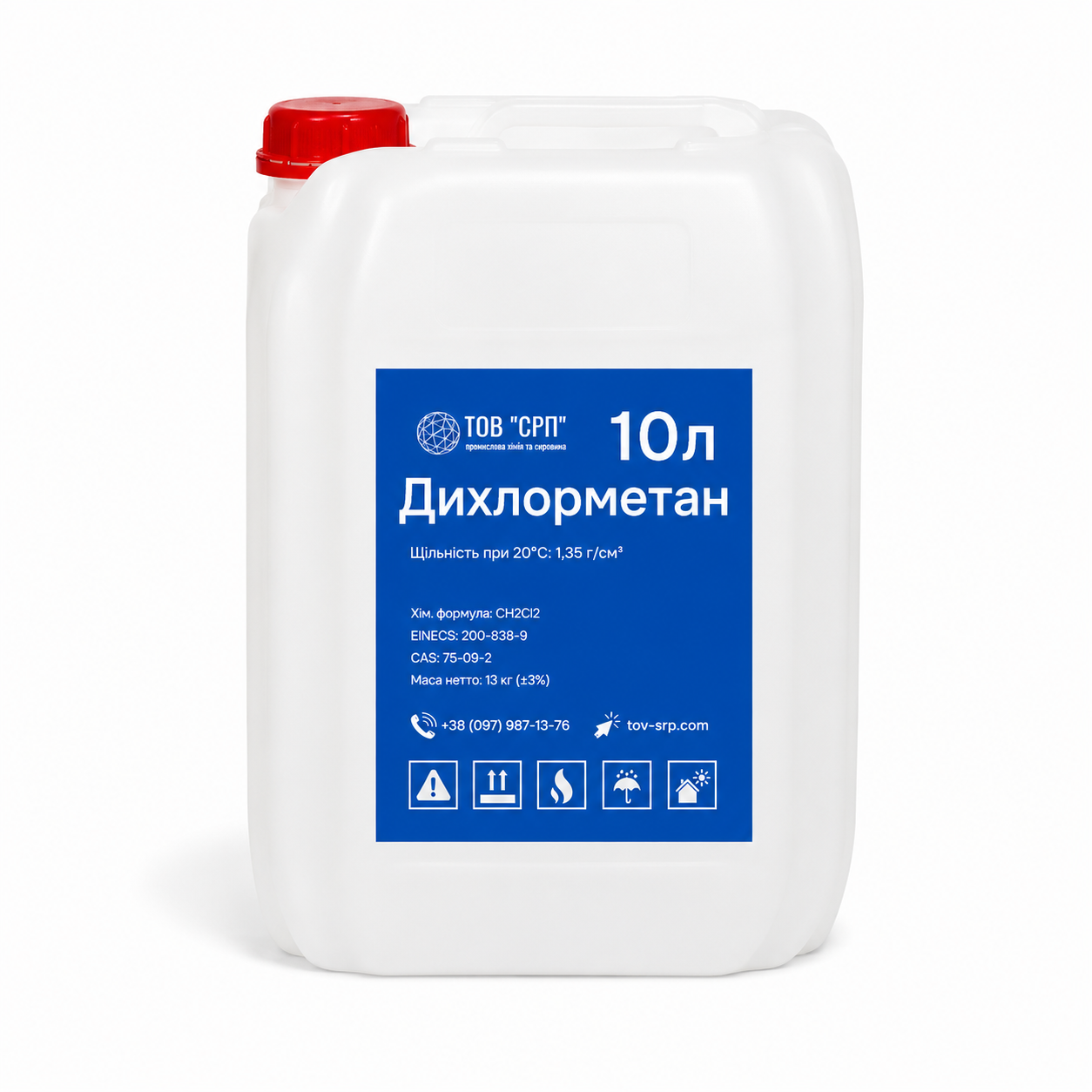Дихлорметан 10 л/13,2 кг (2881036636)